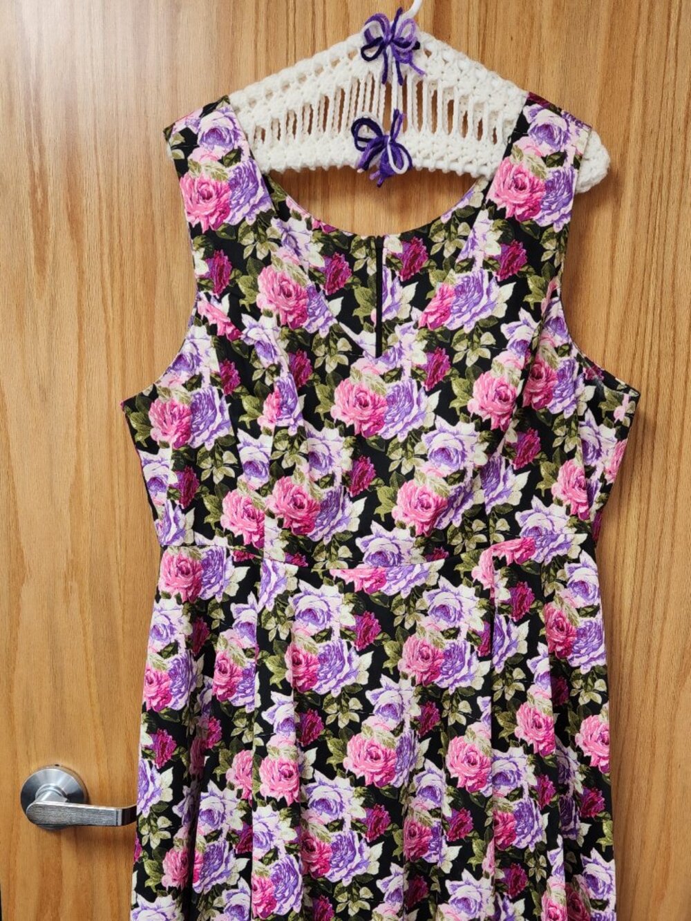 Eva Rose 3x fit and flare floral dress 3X Great Condition